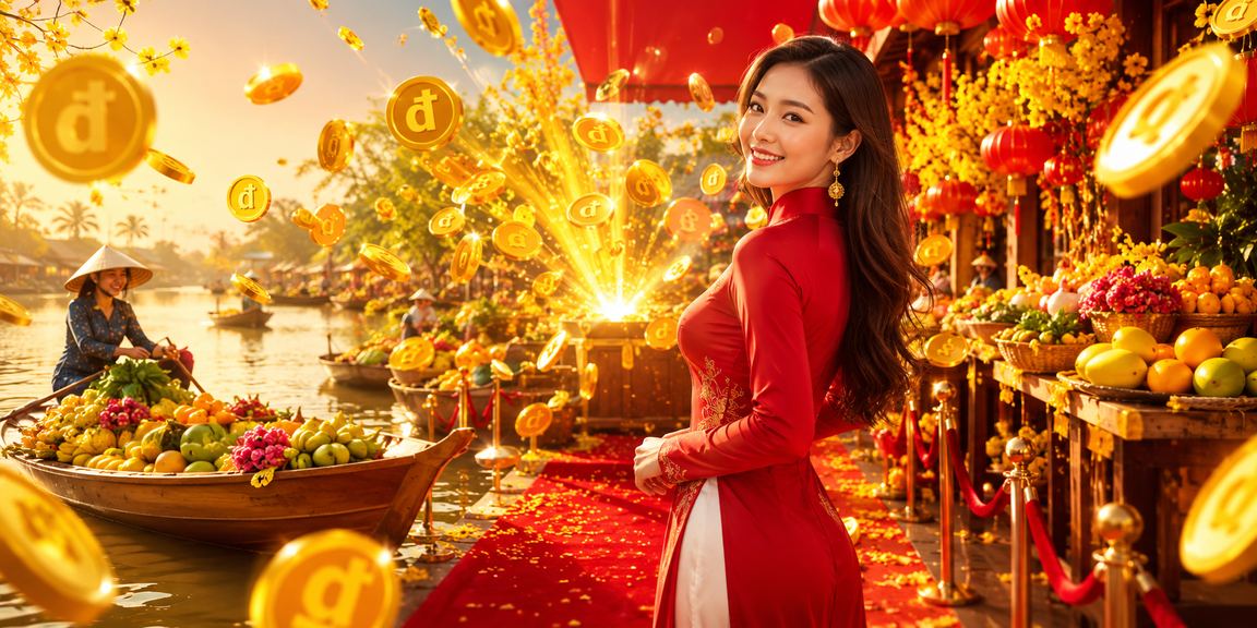 Không khí lễ Tết vùng Đồng bằng sông Cửu Long với game slot trực tuyến trên thiết bị di động