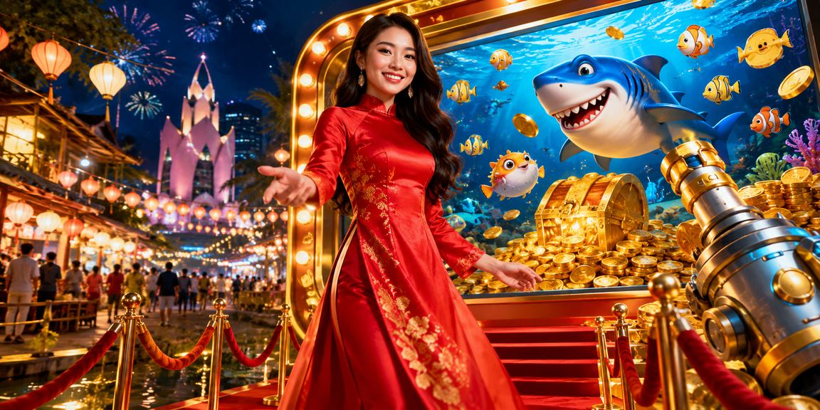 Người dùng tại Nha Trang trải nghiệm ứng dụng casino trực tuyến trong trang phục áo dài truyền thống